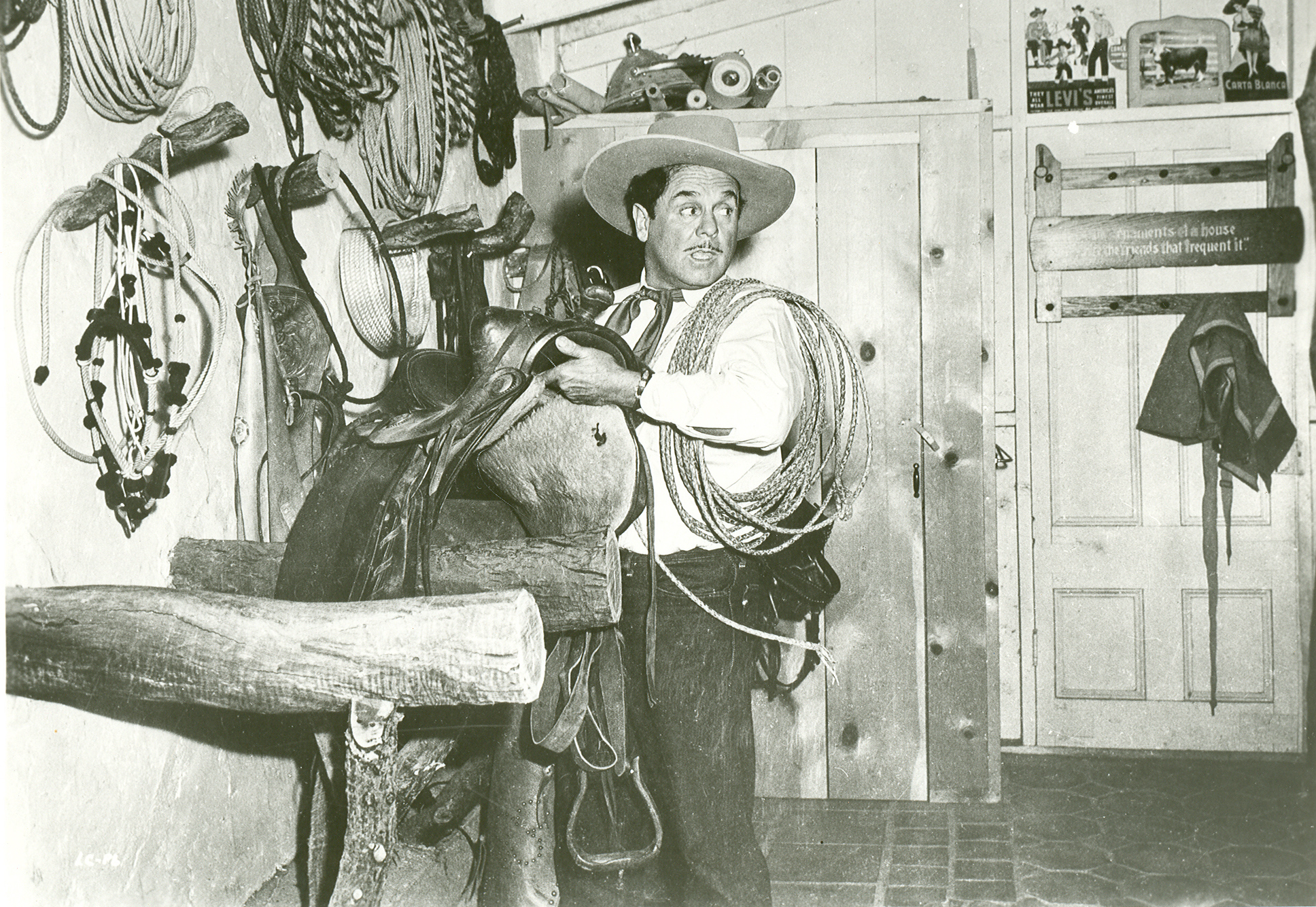 Hollywood westerns and Levi's