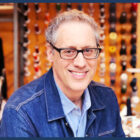 Seth Jaffe headshot on denim texture background