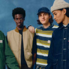 Four people model Levi's® product