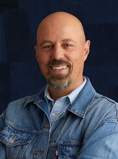 A headshot of LS&Co. Chief Supply Chain Officer Christian Callieri